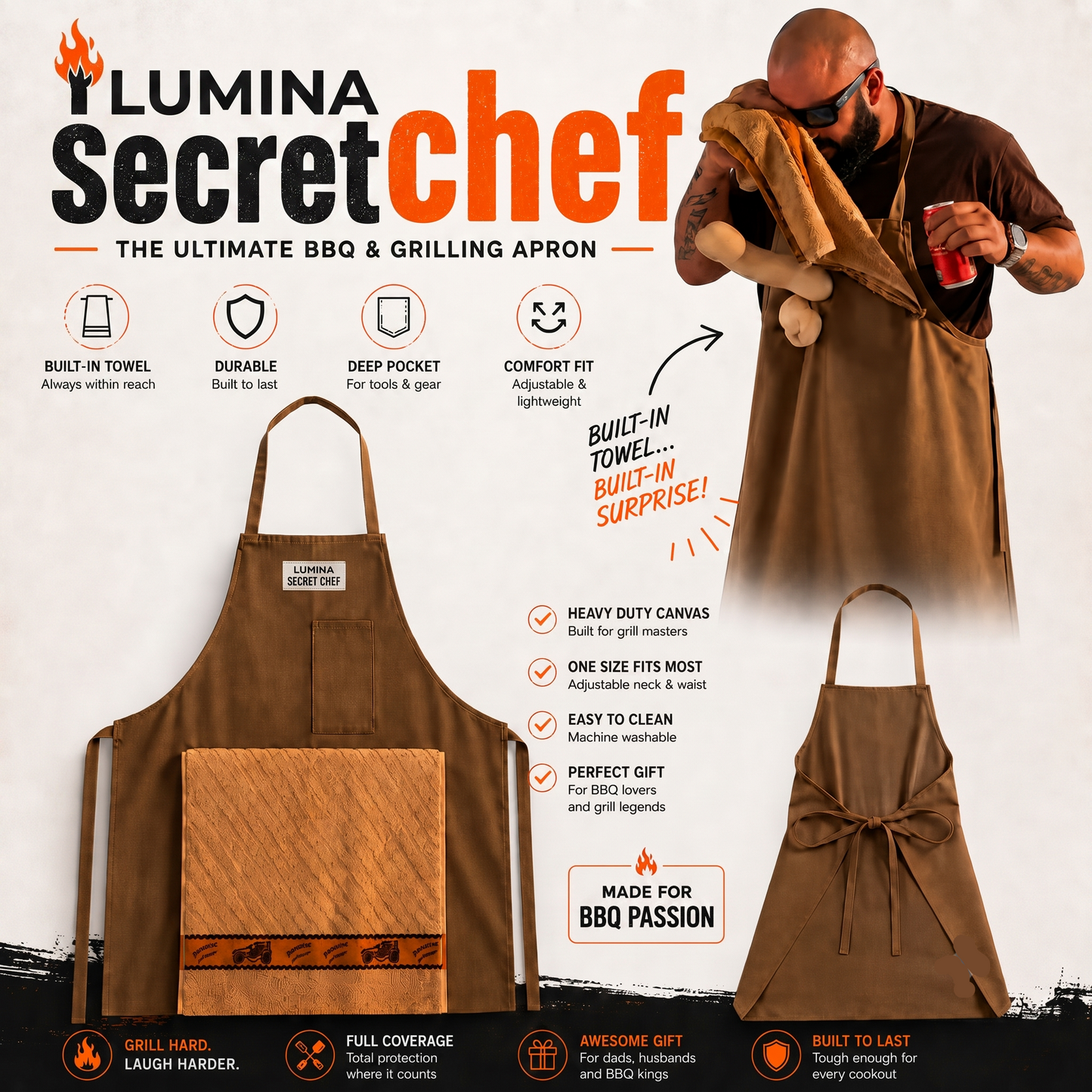 Lumina Secret Chef Apron